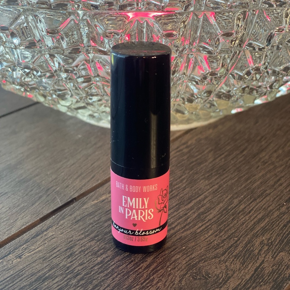 Emily in Paris Bonjour Blossom Lip Stick Bath & Body Work’s NEW
